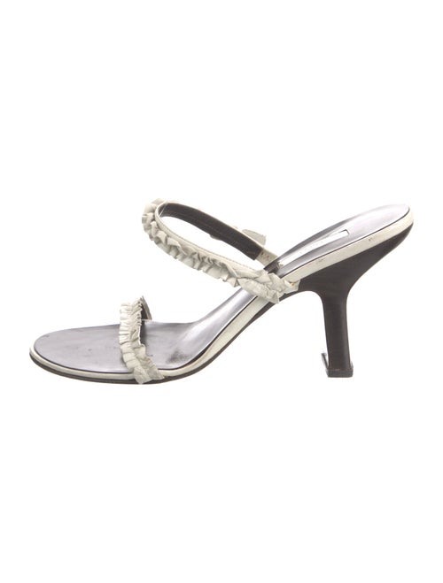 Gucci Leather Printed Slides