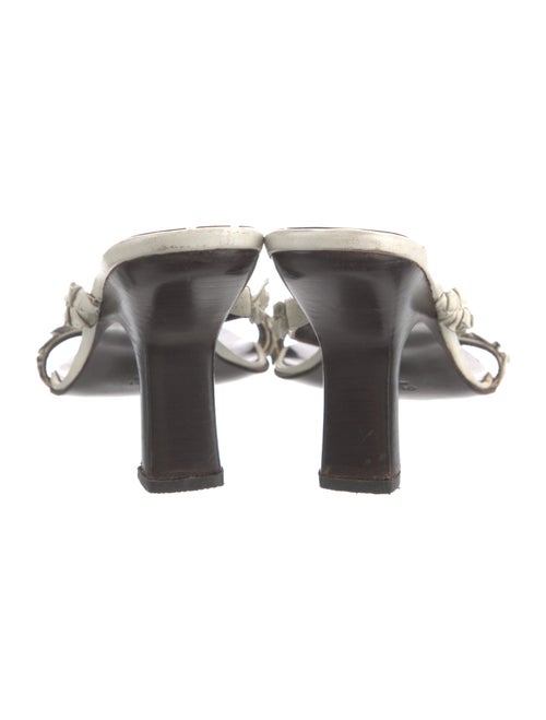 Gucci Leather Printed Slides