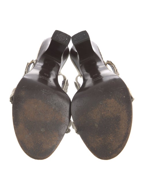 Gucci Leather Printed Slides