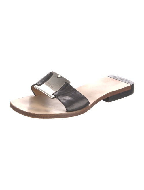 Gucci Leather Slides