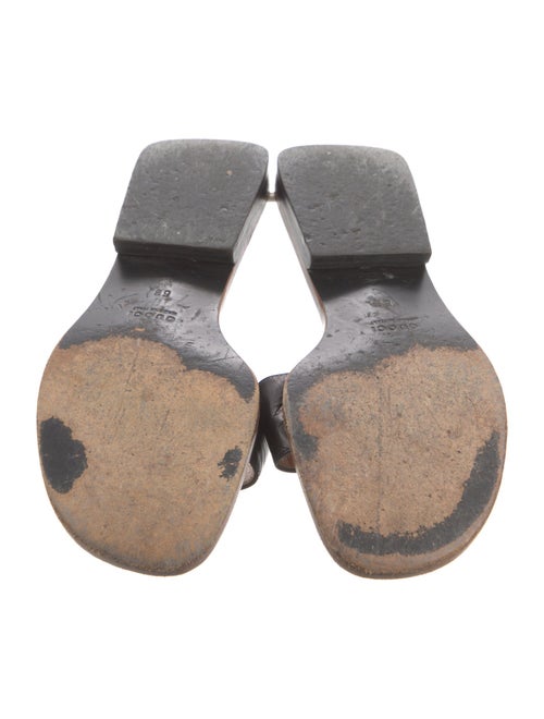 Gucci Leather Slides