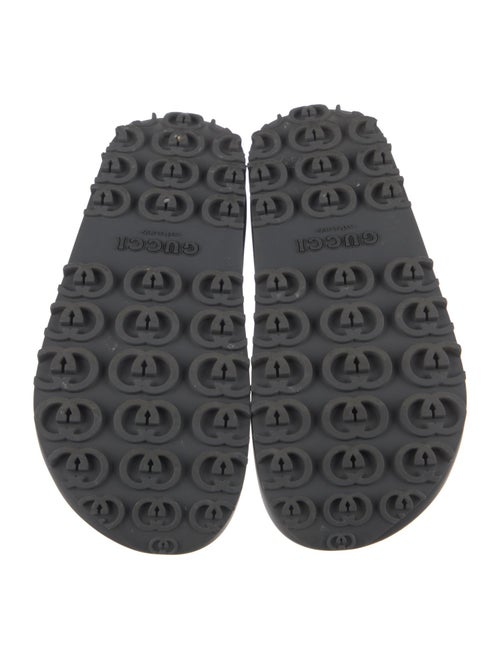 Gucci Interlocking G Logo Rubber Slides