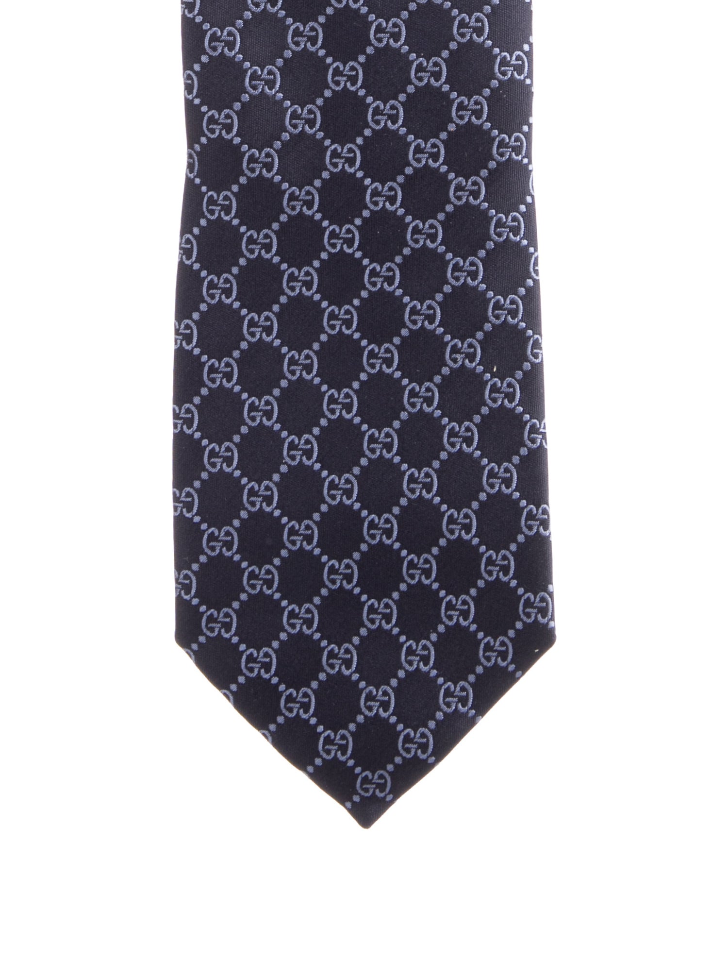 Gucci patterned silk tie