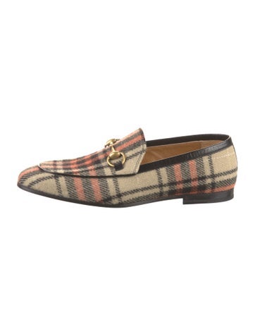 Gucci Loafers Horsebit Accent Wool UK 5.5 |