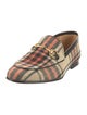 Gucci Horsebit Accent Wool Loafers