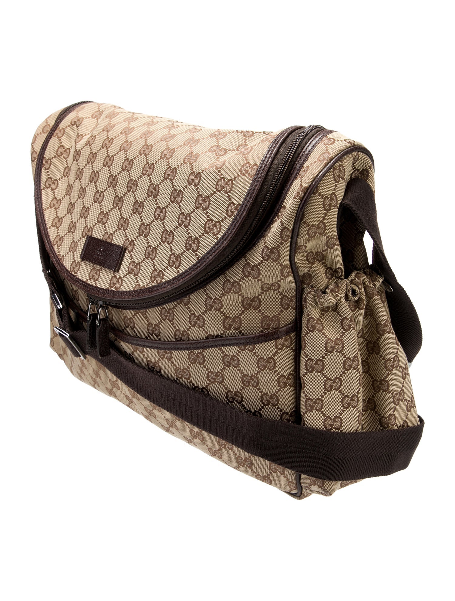 Gucci GG Canvas Diaper Bag