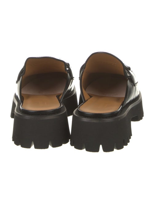 Gucci Horsebit Accent Patent Leather Mules