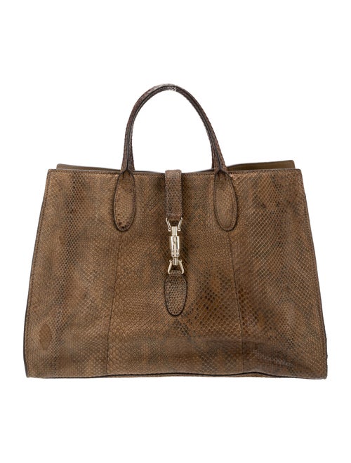 Gucci Snakeskin Soft Jackie