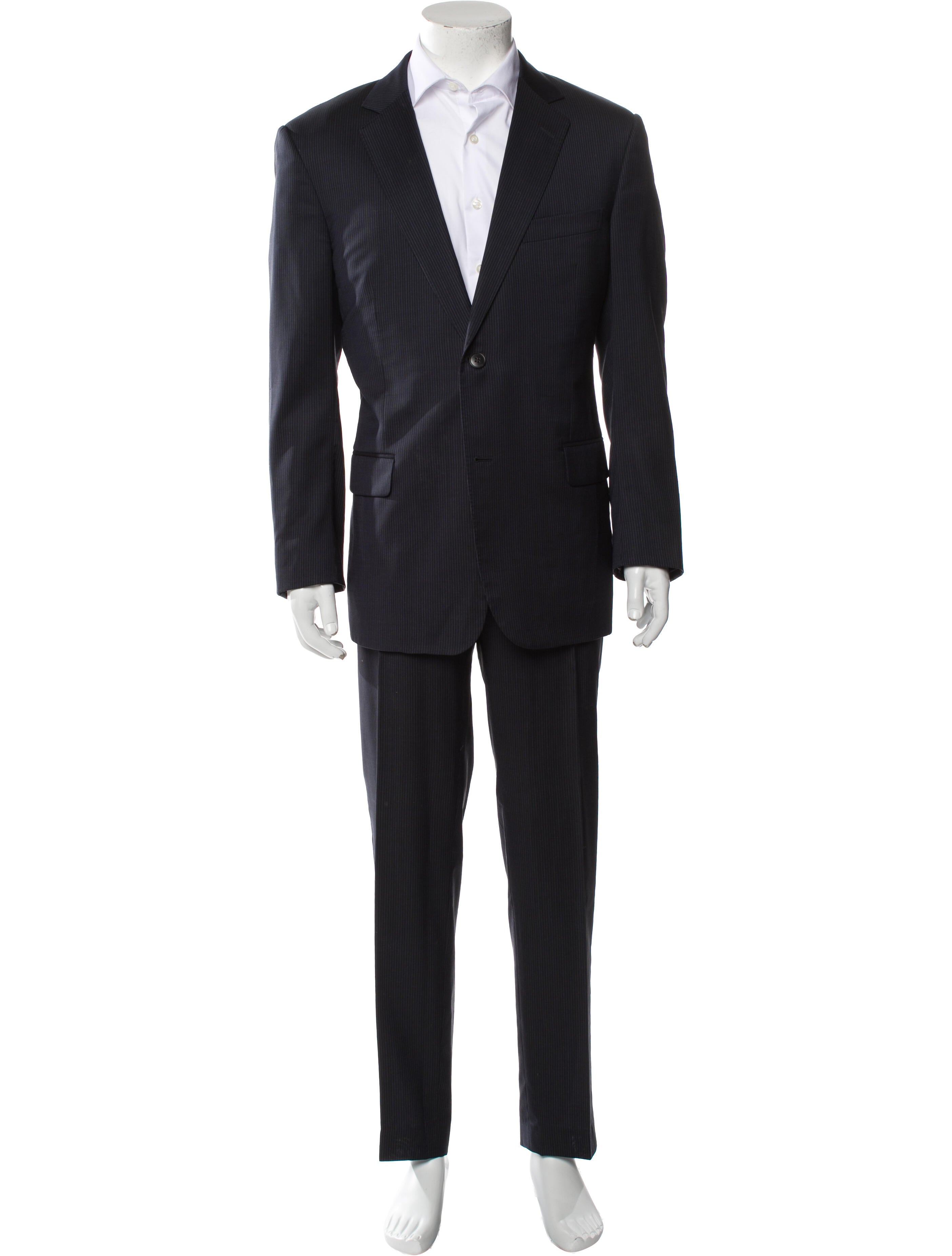 Gucci Striped Two-Piece Suit Vest