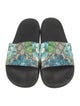 Gucci Blooms Print Slides