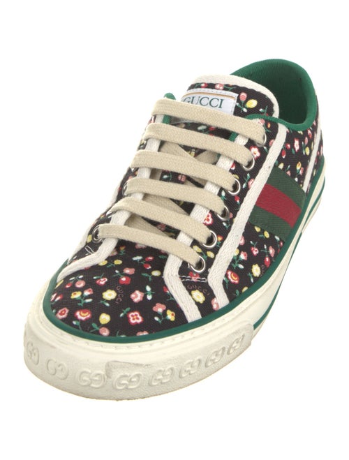 Gucci Web Accent Canvas Sneakers