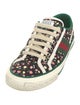 Gucci Web Accent Canvas Sneakers
