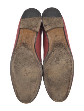 Gucci Horsebit Accent Leather Loafers