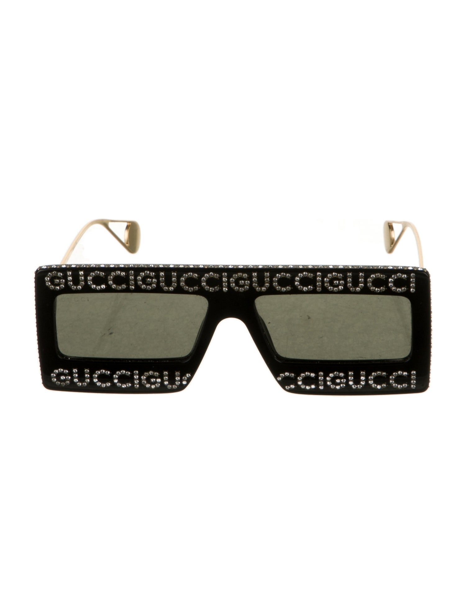 Gucci Interlocking G Logo Square Sunglasses