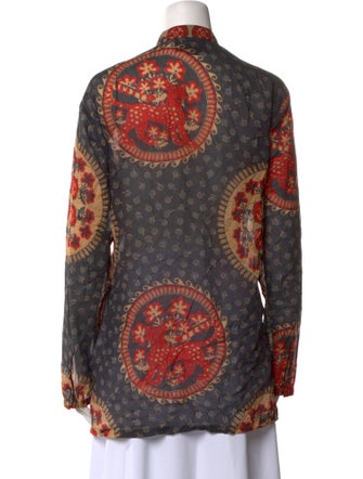 Gucci 2015 Floral Print Tunic
