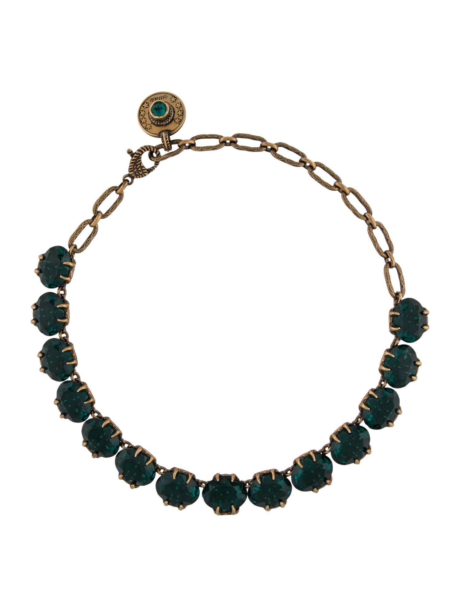 Gucci Crystal Choker Necklace