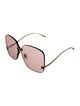 Gucci Oversize Tinted Sunglasses