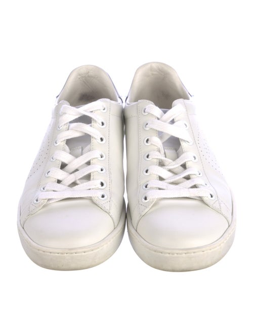 Gucci Interlocking G Logo Leather Sneakers