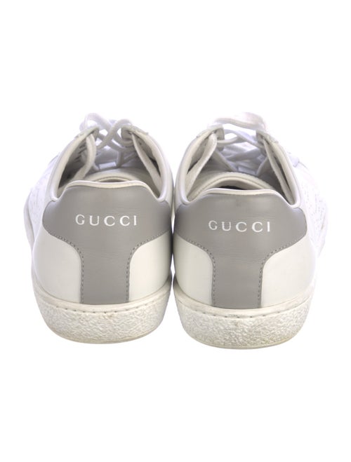 Gucci Interlocking G Logo Leather Sneakers