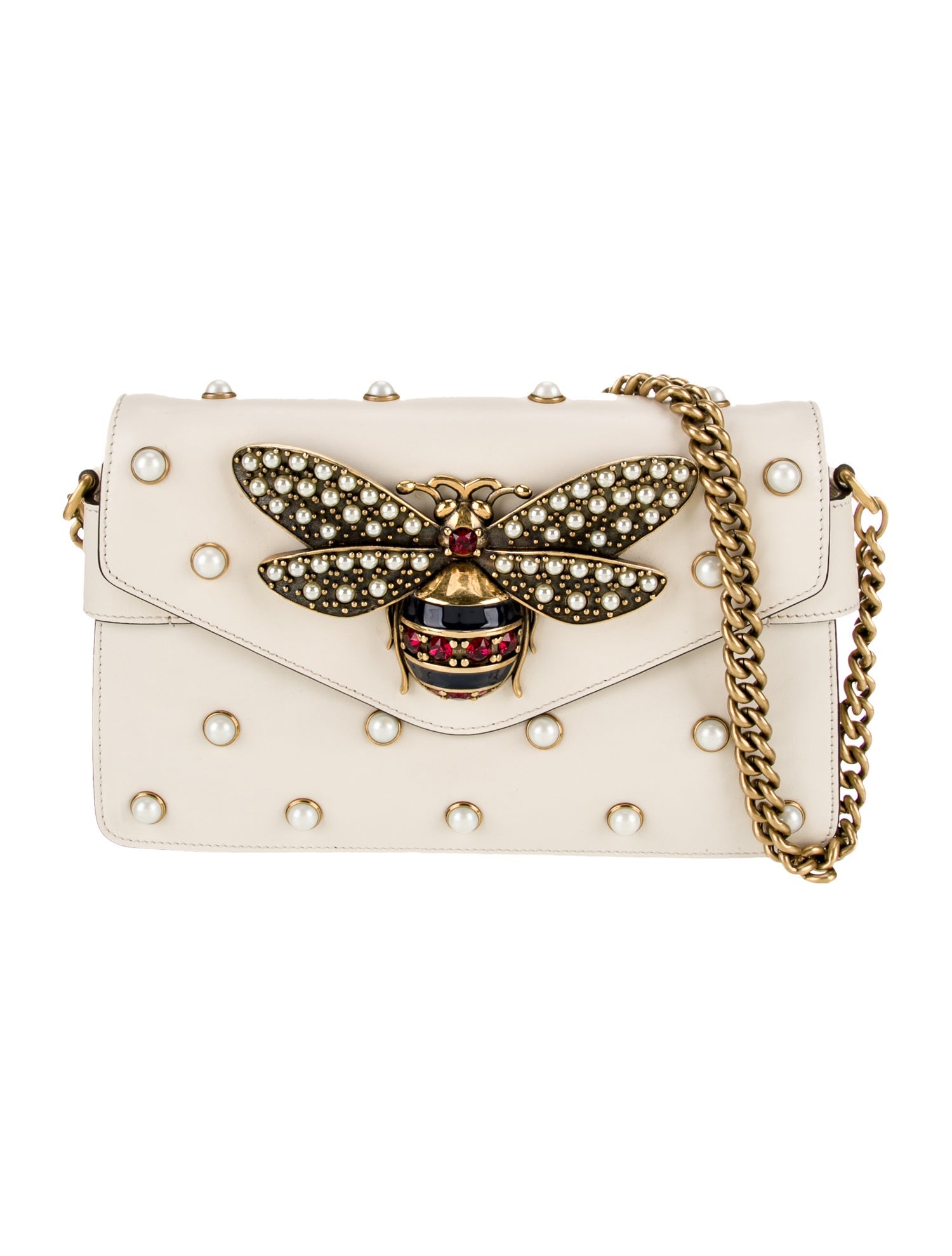 Gucci Faux Pearl Broadway Mini