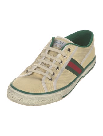 Gucci GG Logo Canvas Sneakers