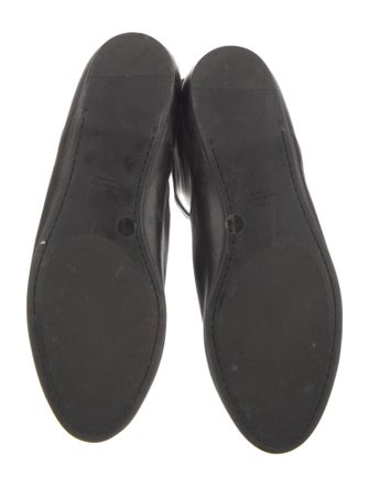 Gucci Web Accent Leather Riding Boots