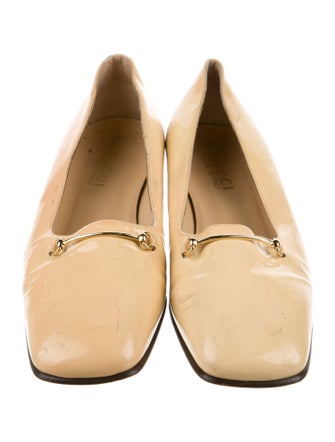 Gucci Patent Leather Flats