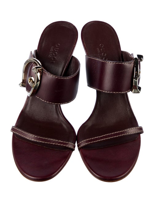 Gucci Leather Slides