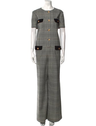 Gucci 2019 Prince Of Wales Jumpsuit