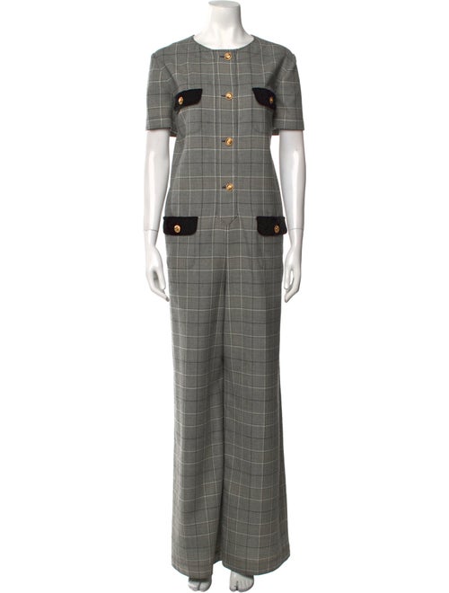 Gucci 2019 Prince Of Wales Jumpsuit