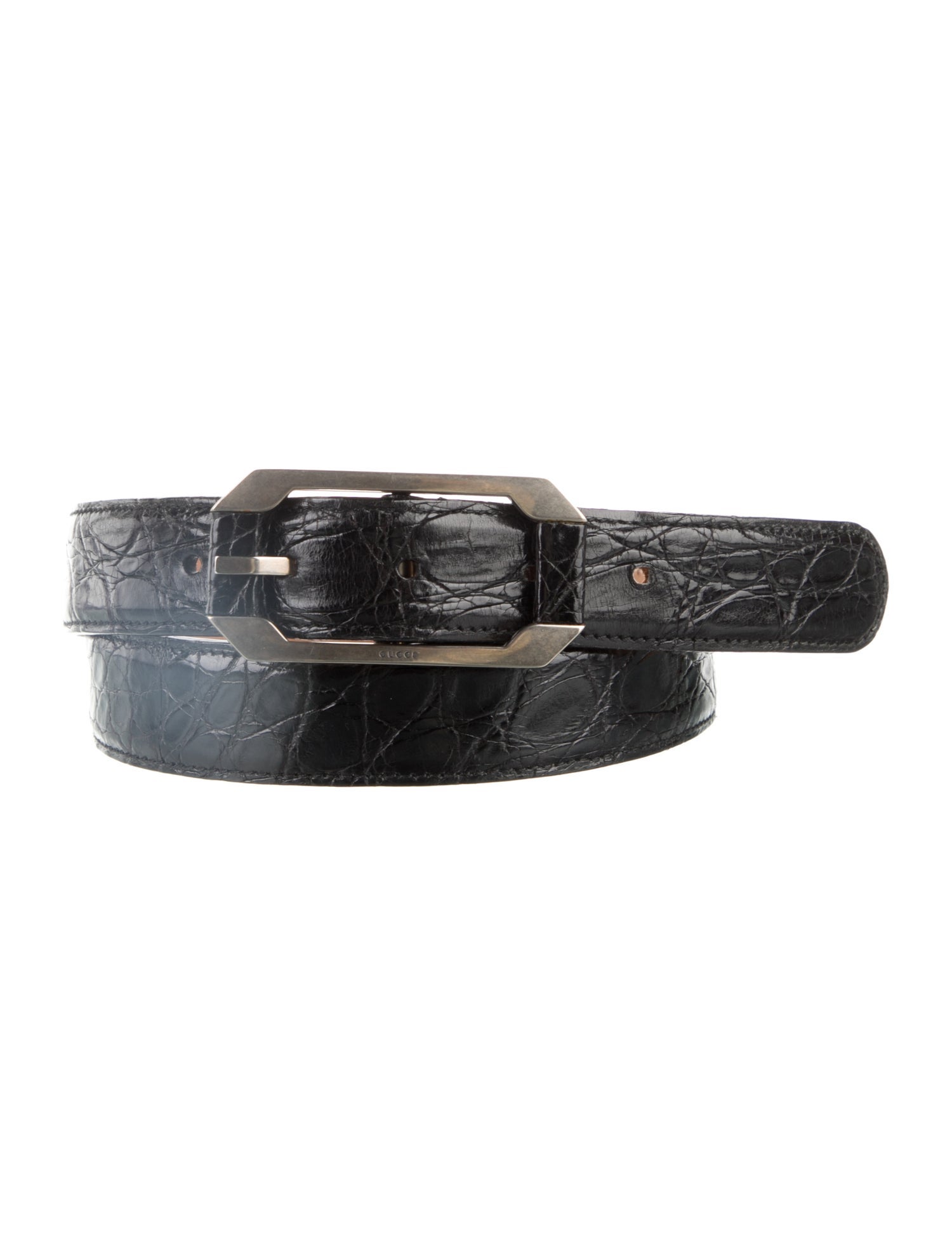 Gucci Skinny Leather Belt