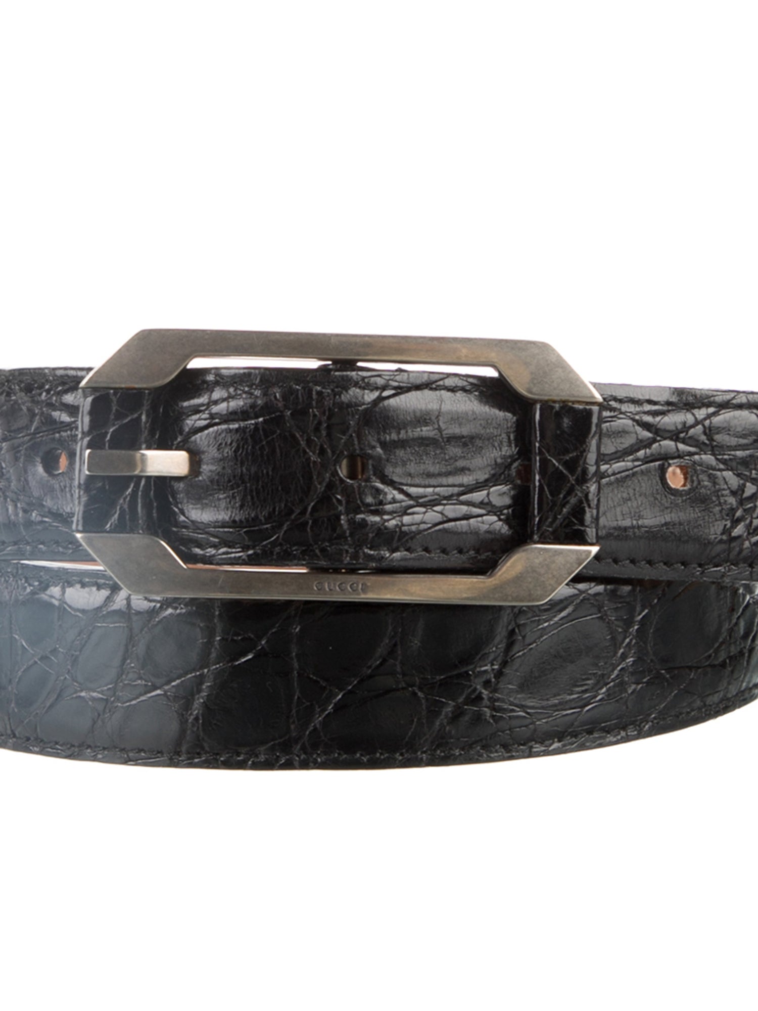 Gucci Skinny Leather Belt