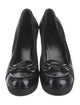 Gucci Horsebit Accent Patent Leather Pumps