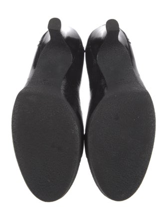 Gucci Horsebit Accent Patent Leather Pumps