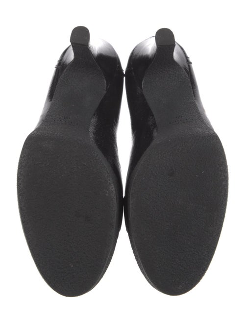 Gucci Horsebit Accent Patent Leather Pumps