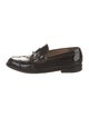 Gucci Horsebit Accent Patent Leather Loafers