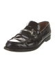 Gucci Horsebit Accent Patent Leather Loafers