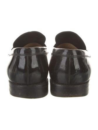 Gucci Horsebit Accent Patent Leather Loafers