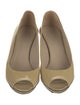 Gucci Bamboo Accent Patent Leather Pumps