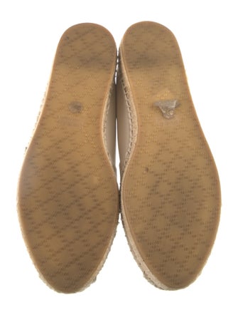 Gucci Leather Floral Print Espadrilles