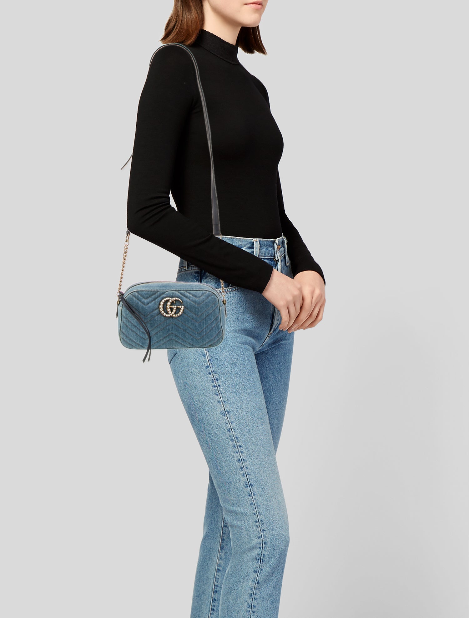 Gucci Denim Marmont