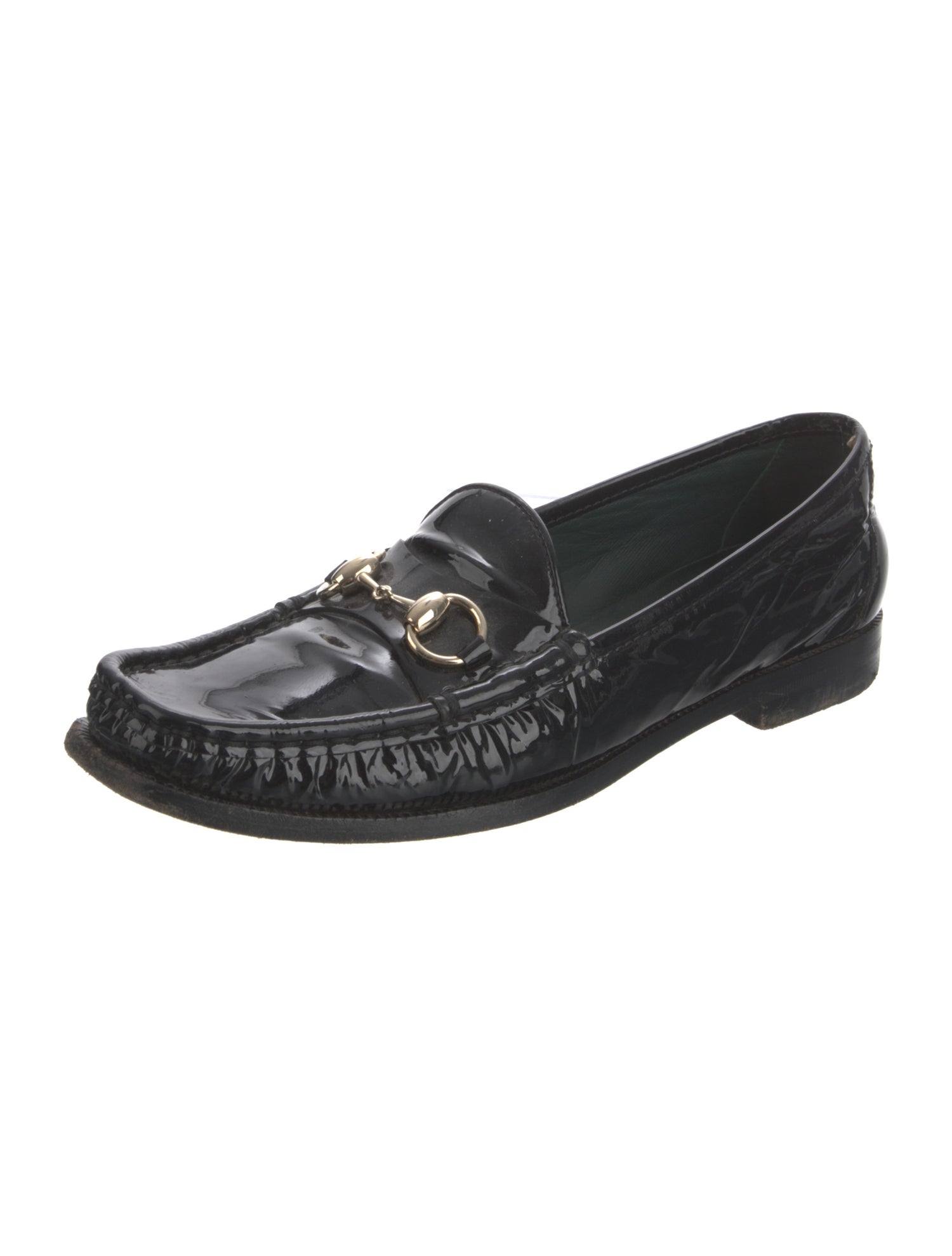 Gucci Patent Leather Loafers