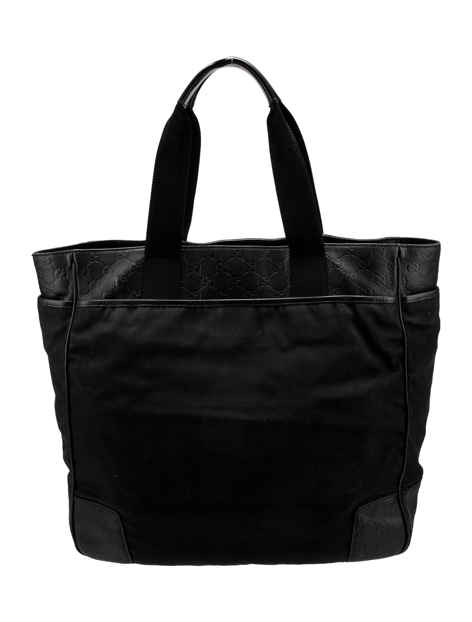 Gucci GG Signature Tote Vintage - Black Totes, Handbags