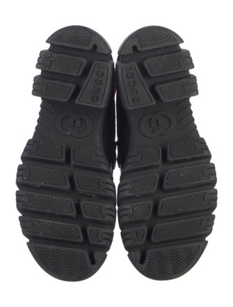 Gucci Horsebit Accent Leather Combat Boots