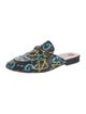 Gucci Horsebit Accent Leather Mules