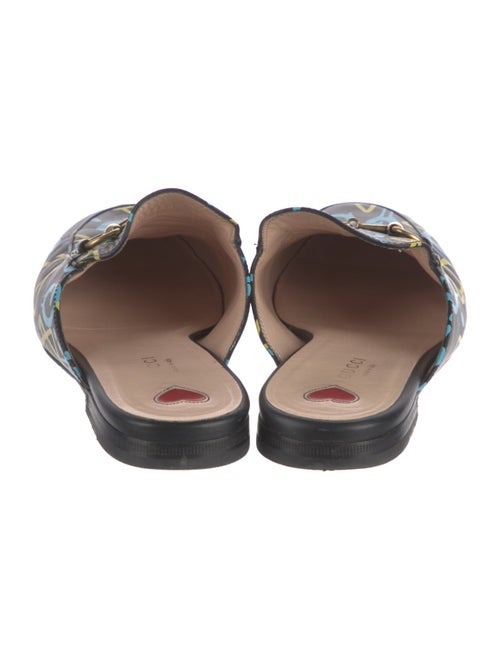 Gucci Horsebit Accent Leather Mules