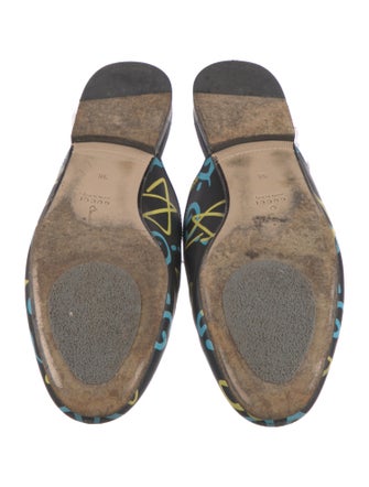 Gucci Horsebit Accent Leather Mules