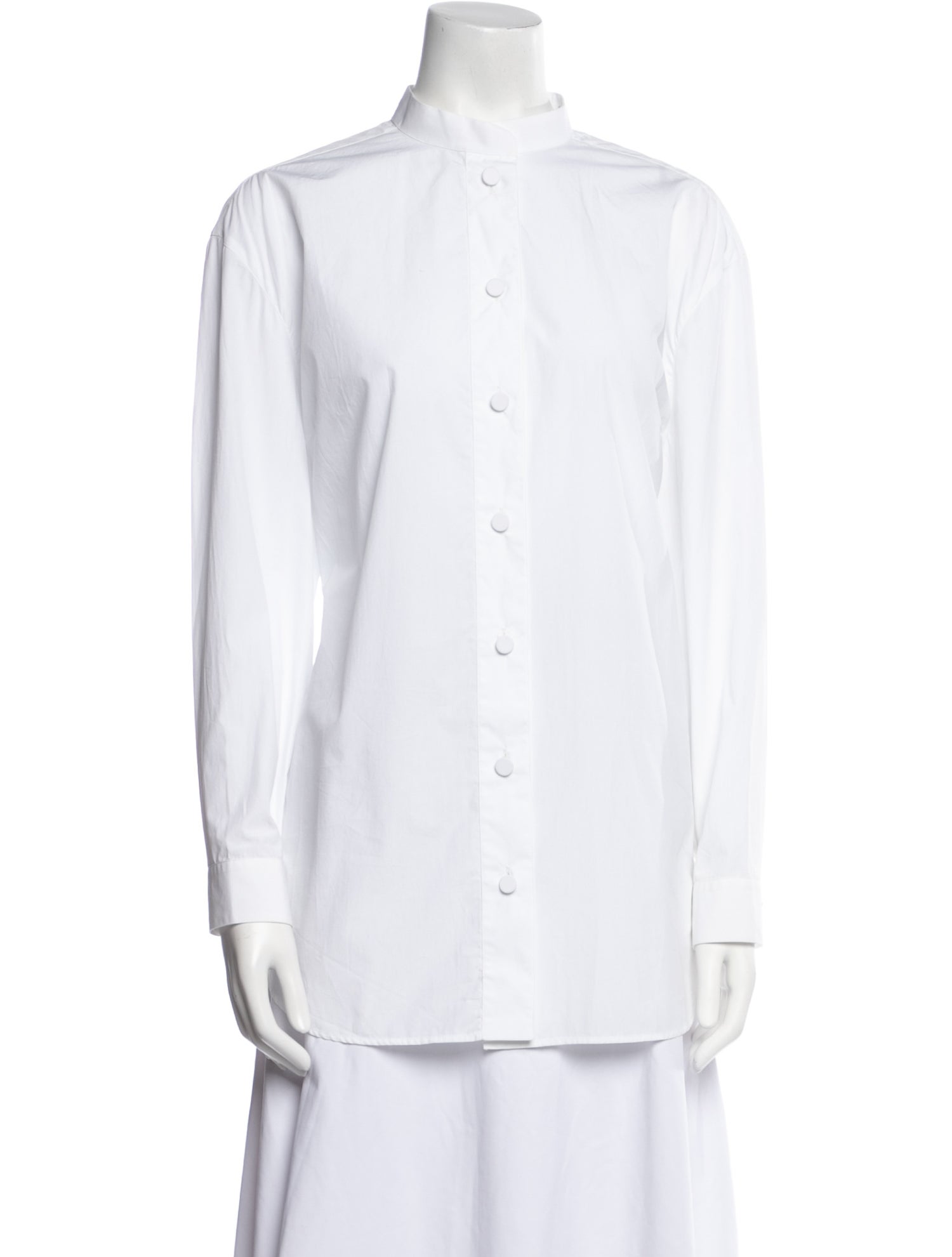 Gucci Long Sleeve Button-Up Top