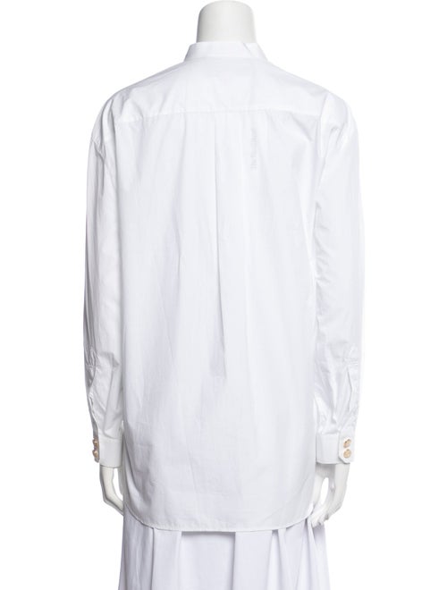 Gucci Long Sleeve Button-Up Top