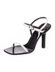Gucci Interlocking G Logo Leather Slingback Sandals